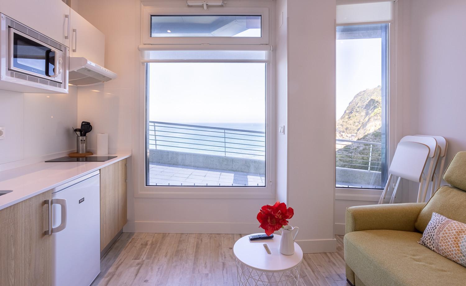 Apartamentos Kresala - Vistas Al Mar Getaria Dış mekan fotoğraf