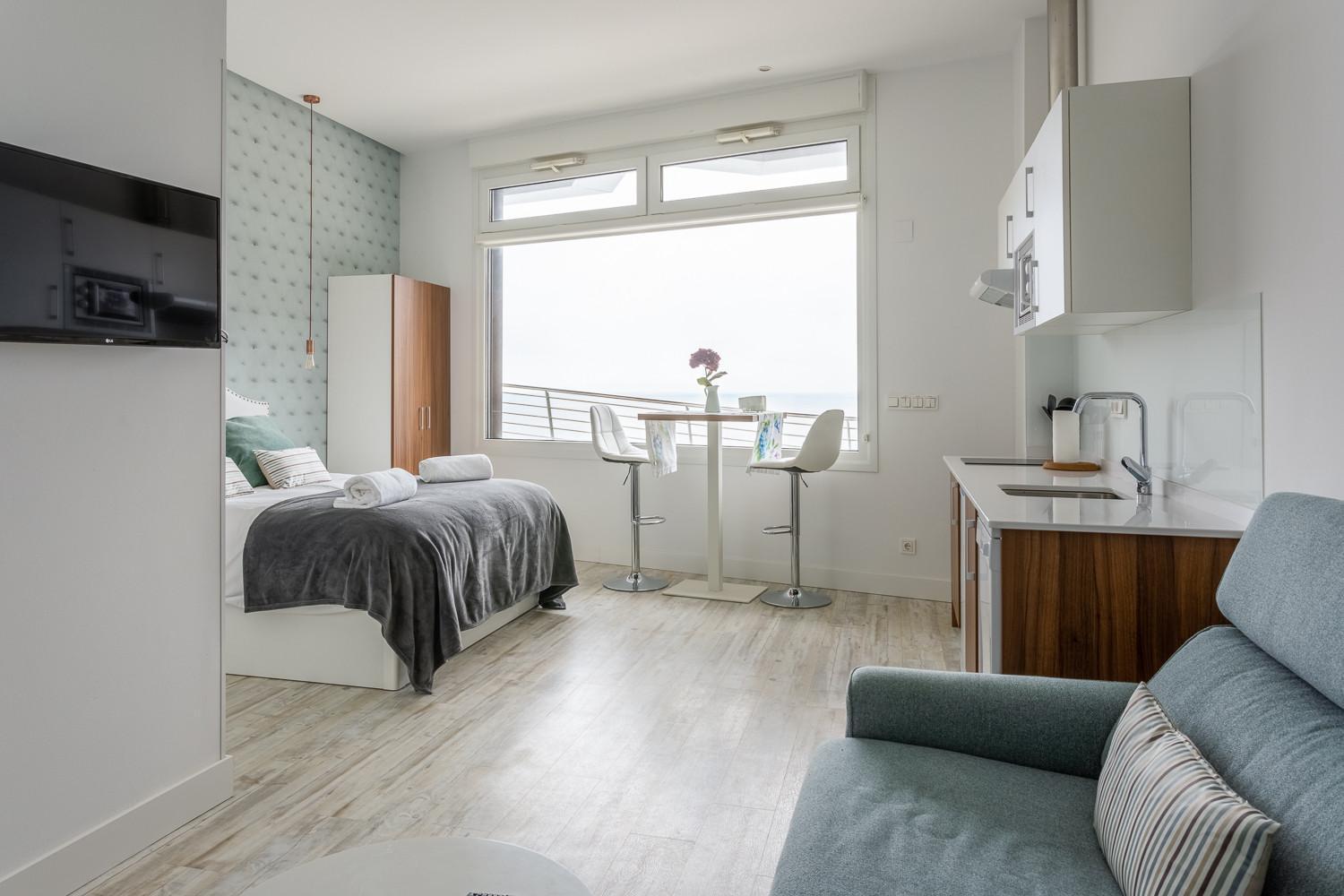 Apartamentos Kresala - Vistas Al Mar Getaria Dış mekan fotoğraf