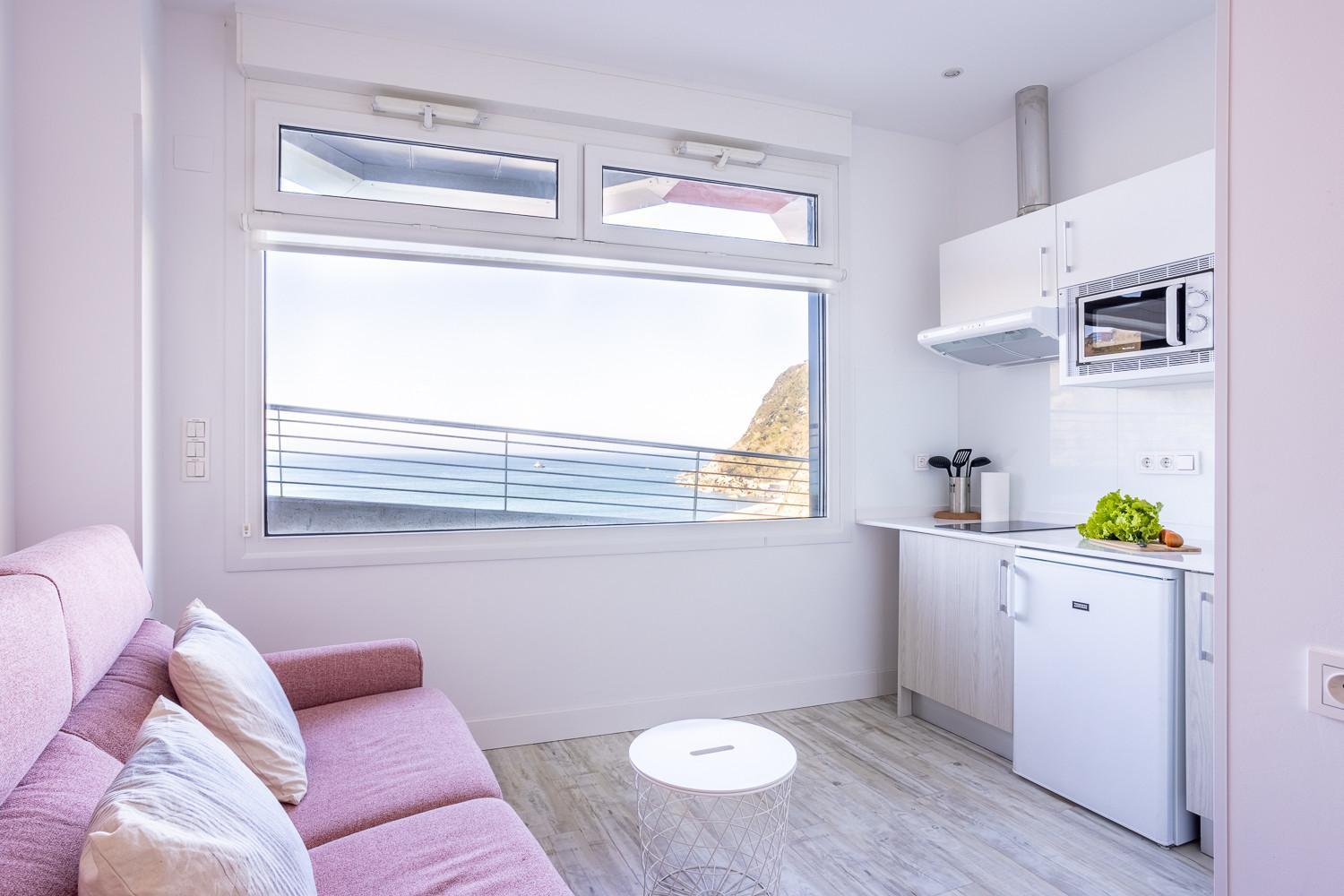 Apartamentos Kresala - Vistas Al Mar Getaria Dış mekan fotoğraf